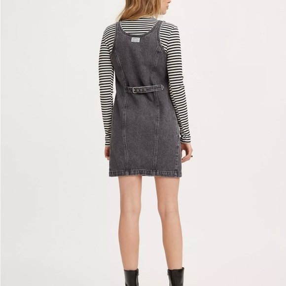 Levi’s Tuli Denim Mini Dress NWT size L - Picture 2 of 5